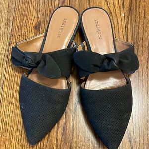 Like new Indigo road mules